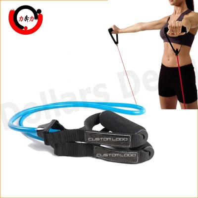 Fitness Dipped Latex Tubing Resistance Bands For Gym Workout