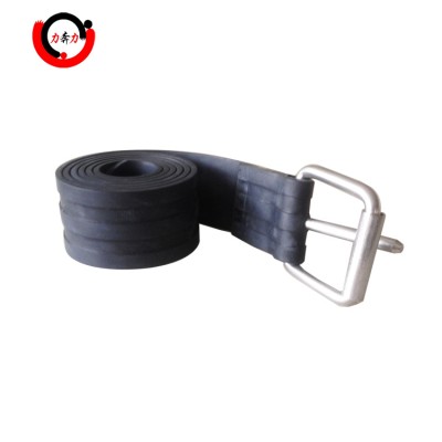 Rubber weight belt for free diving and spearfishing