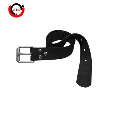 Rubber weight belt with stainless steel buckle for free diving