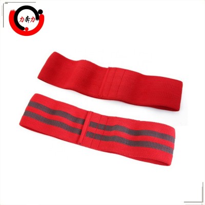 Fabric Material Custom Logo Hip Workout Resistance Bands