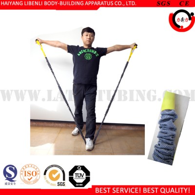 Body Fitness Sleeve Cover Bungee Cords For Strength Training